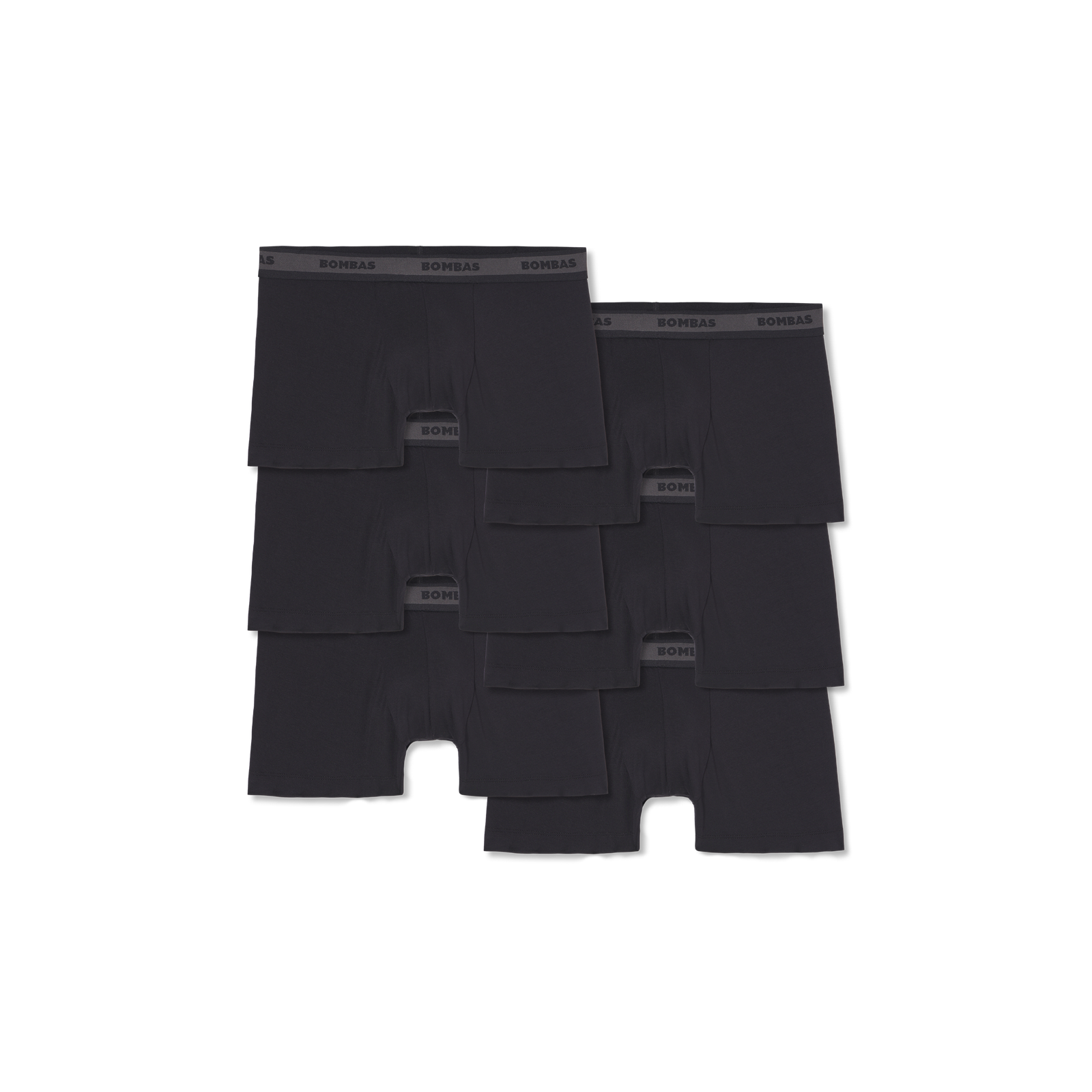 Men's Soft Flex Trunk 6-Pack - Black Pack L