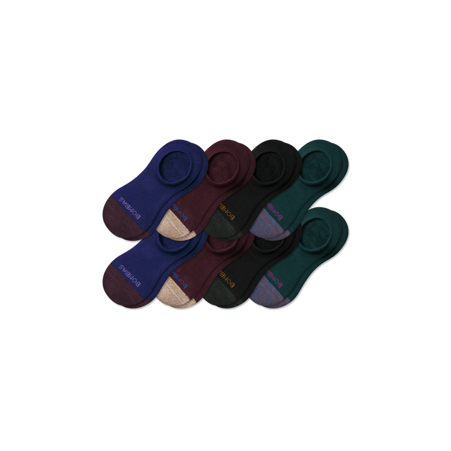 Women's Cushioned No Show Sock 8-Pack - Breathable Everyday Fit