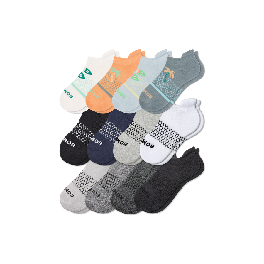 Youth Ankle Sock 12-Pack - Everyday Court Comfort