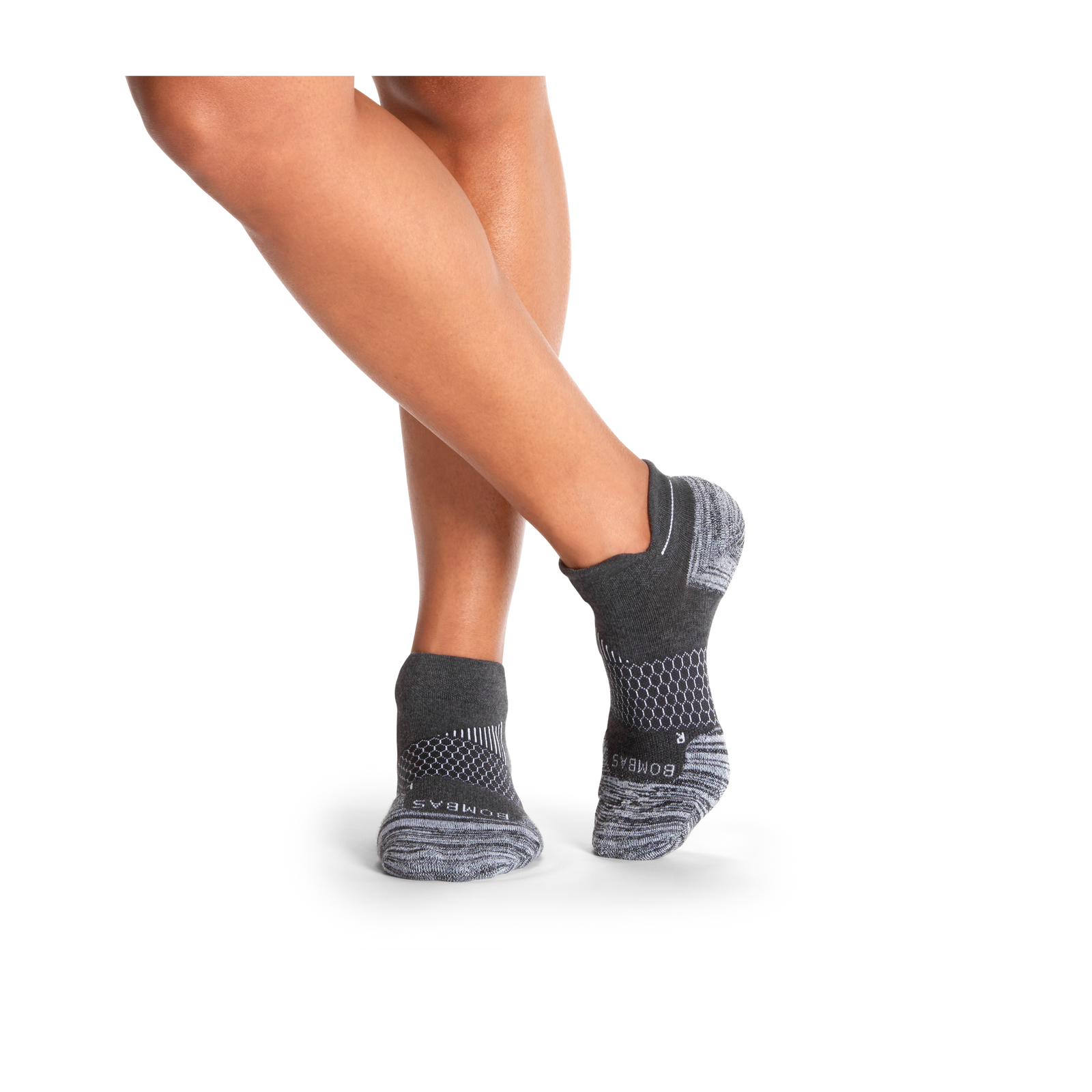 Women's Running Ankle Sock 3-Pack - charcoal - 8