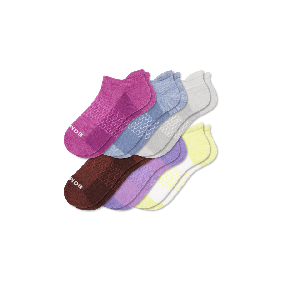 Women’s Two Tone Ankle Sock 6-Pack - Active Weekend Comfort