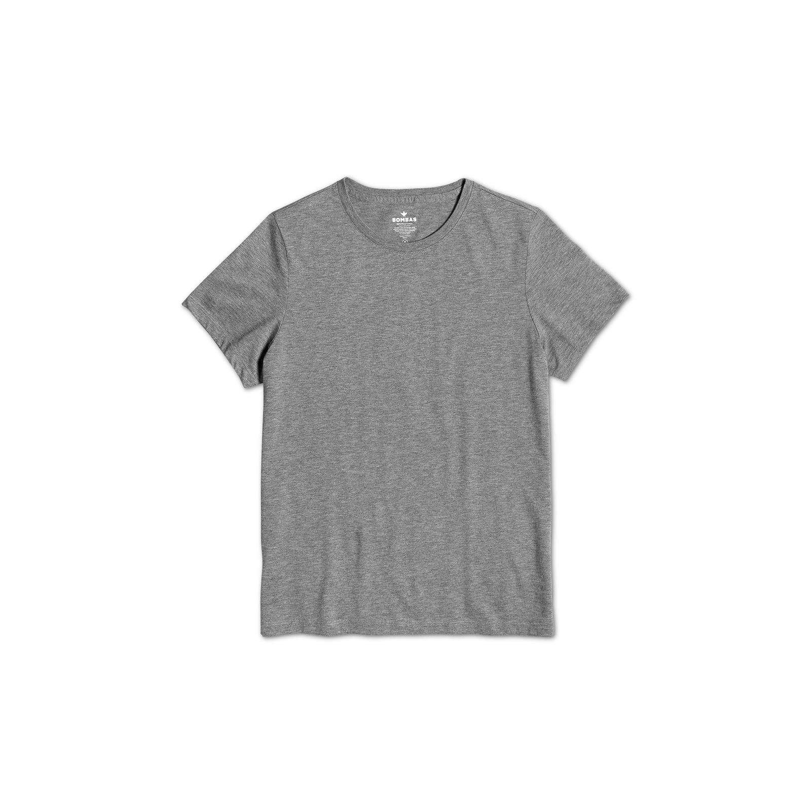 Pima Cotton Crew Neck T-Shirt Grey Heather L