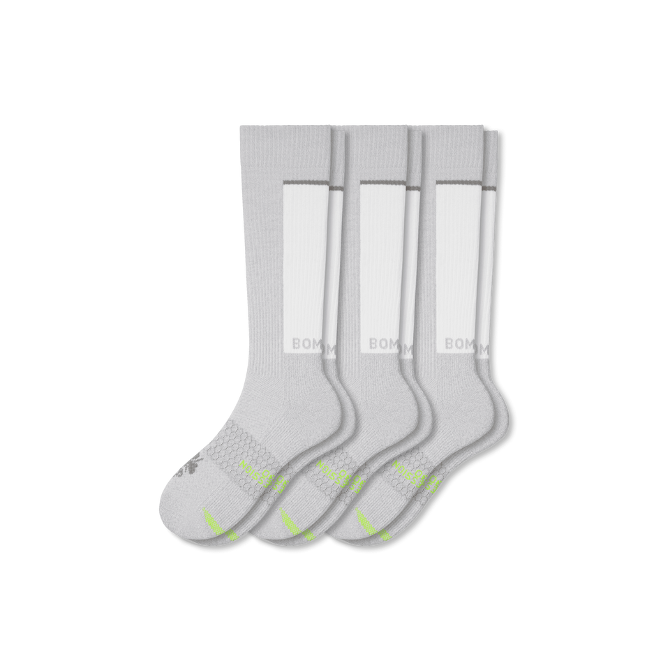 Performance Compression Knee High Socks 3-Pack - grey