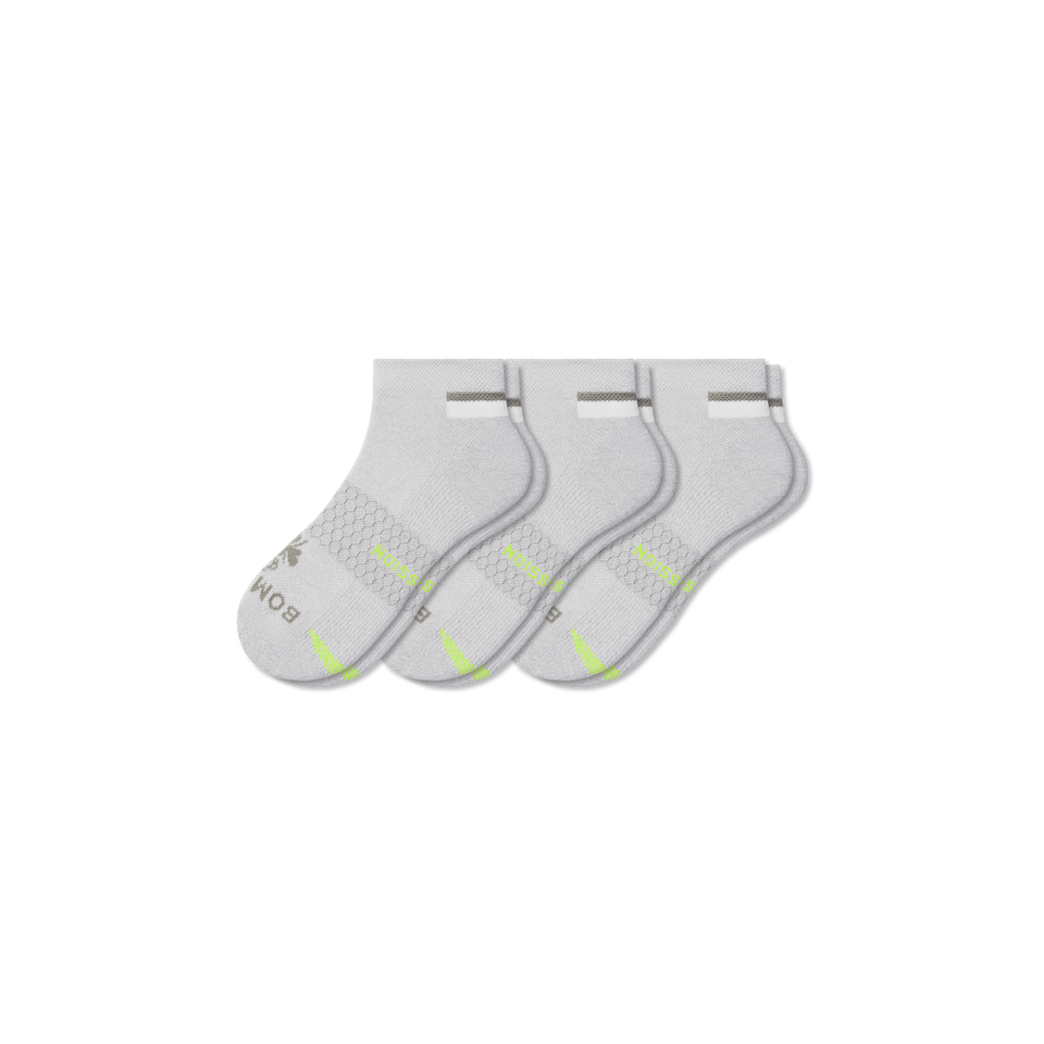 Performance Compression Ankle Socks 3-Pack - grey