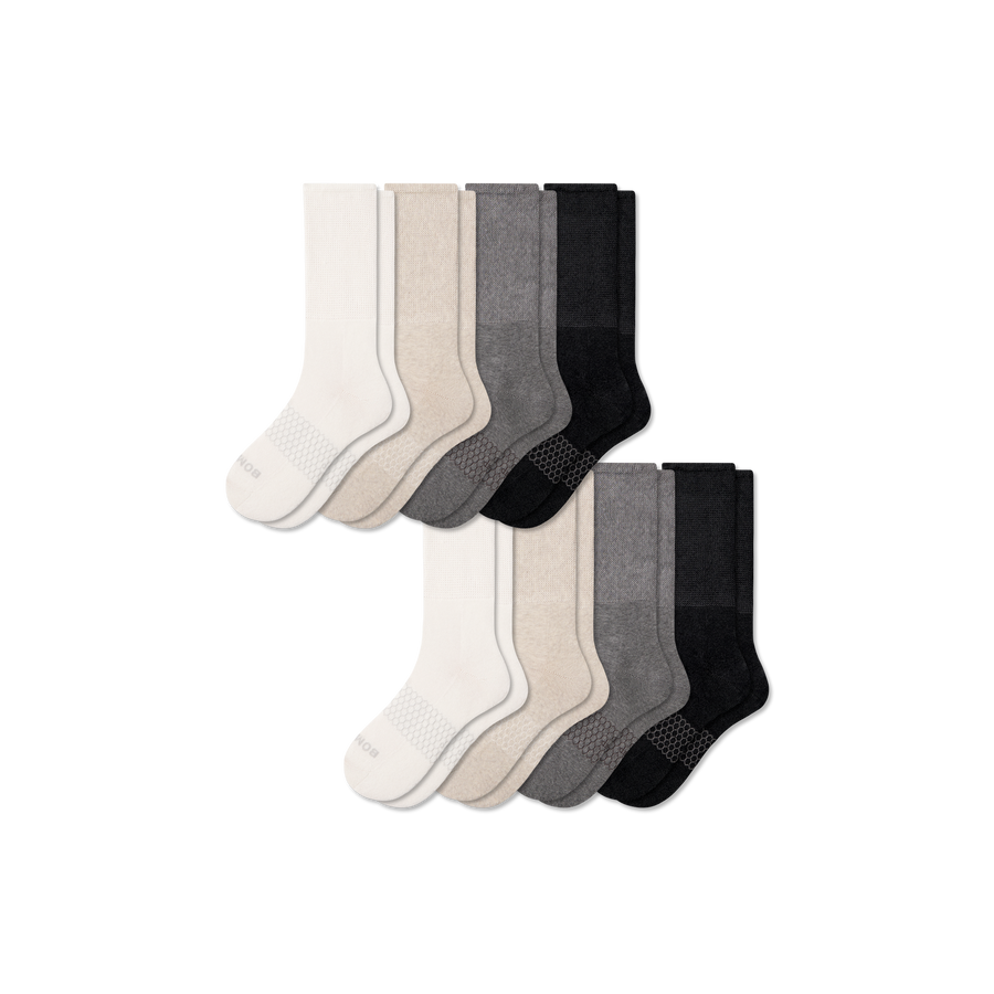 Men's Wide Calf Sock 8-Pack - Fresh School Move