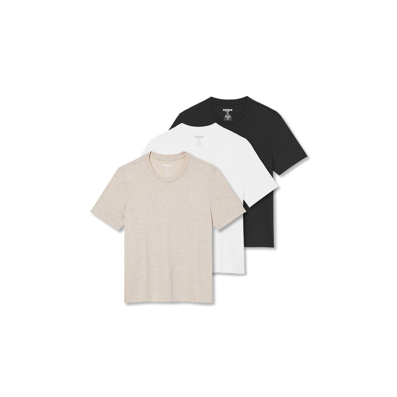 Women's Pima Cotton Crew Neck T-Shirt 6-Pack - Heather Mix
