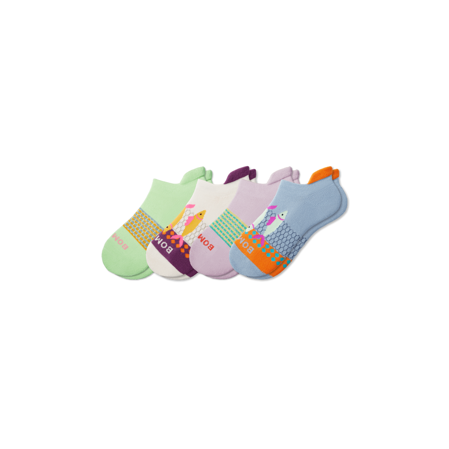 Youth Aquatic Ankle Sock 4-Pack - Modern Shift Move