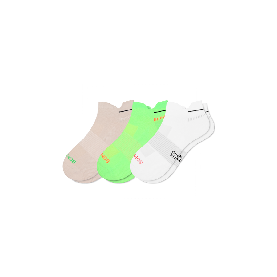 Women's RunPro Ankle Sock 3-Pack - Cozy Home Fit