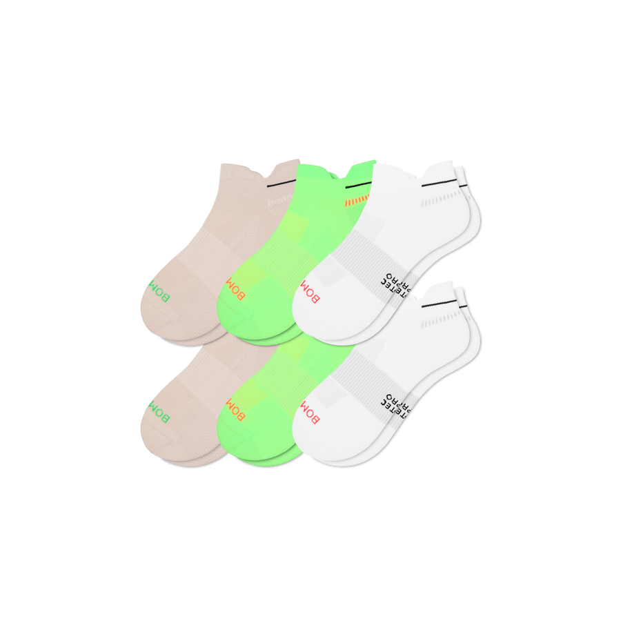 Women's RunPro Ankle Sock 6-Pack - Soft Lounge Pair