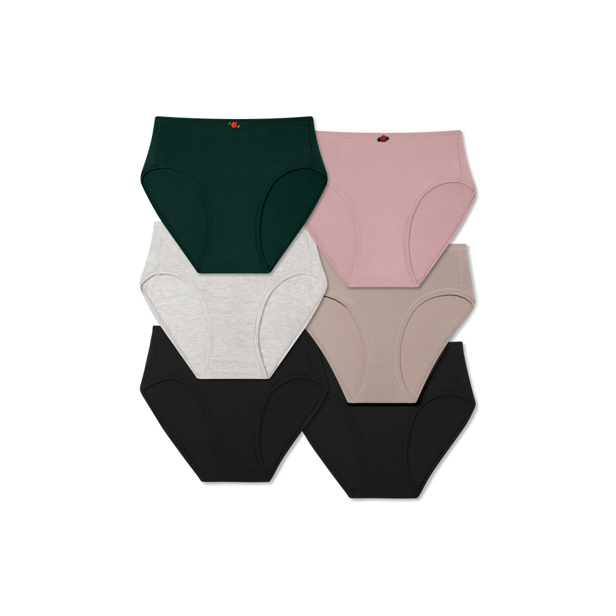 Women's Super Soft Brief 6-Pack - Easy Rotation