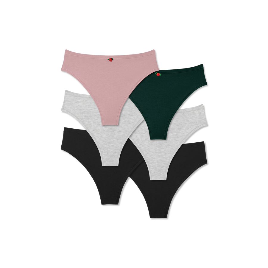 Women's Super Soft Thong 6-Pack - Daily Base