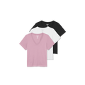 Mauve White Black Mix
