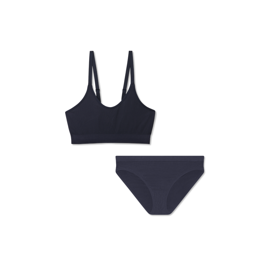 Women's Seamless Scoop Bralette + Bikini Pack - Easy Pair