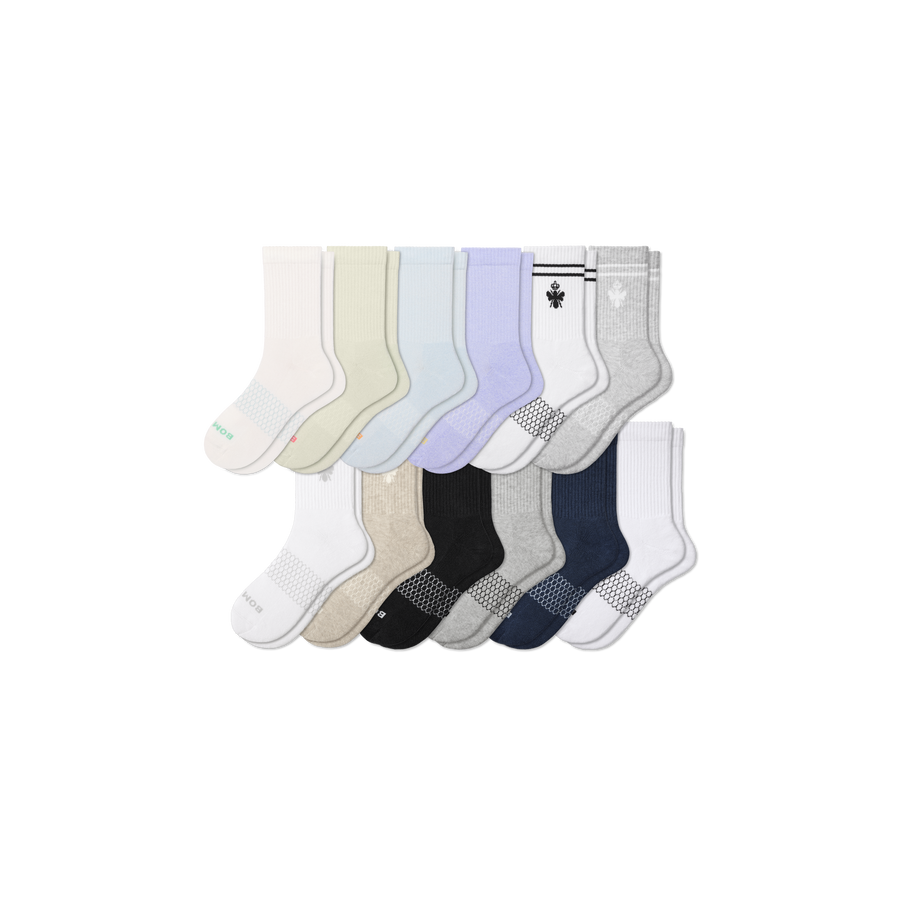 Women's Half Calf Sock 12-Pack - Modern Recovery Fit
