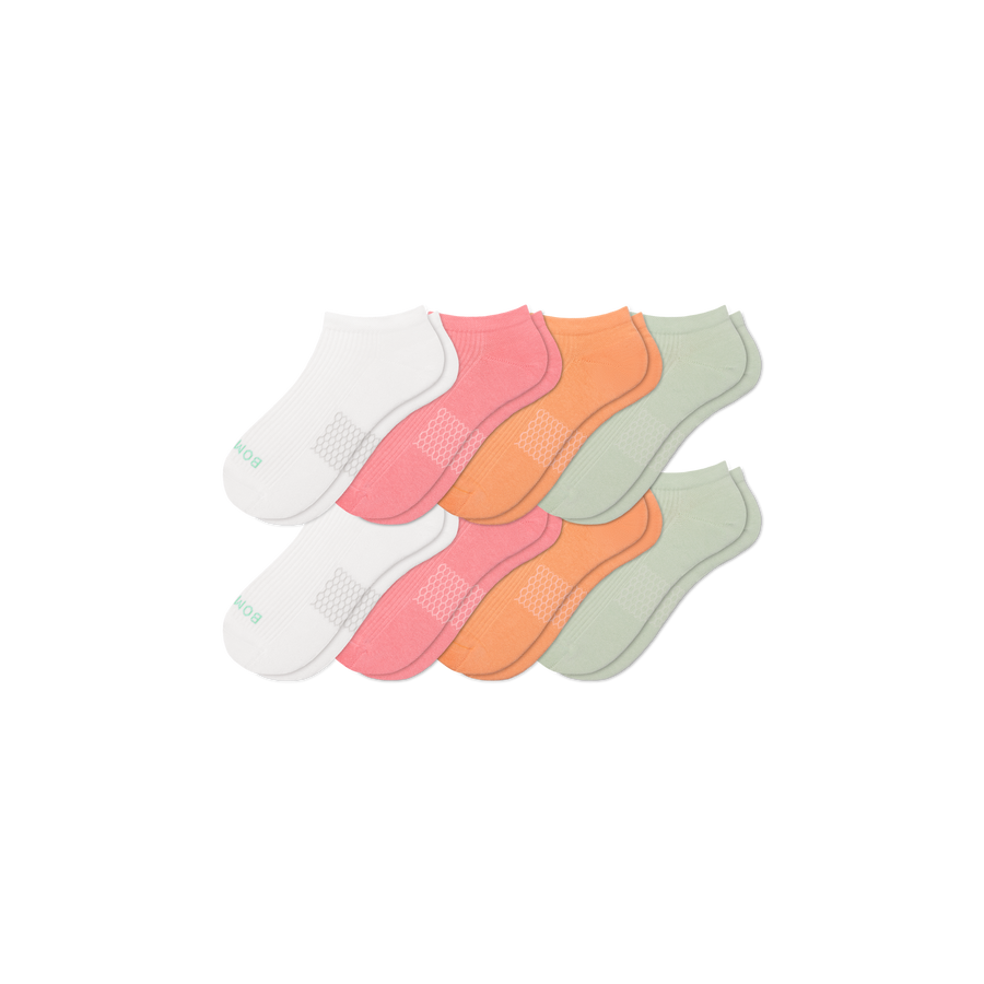 Women's Modern Rib Ankle Sock 8-Pack - Easy Hike Support