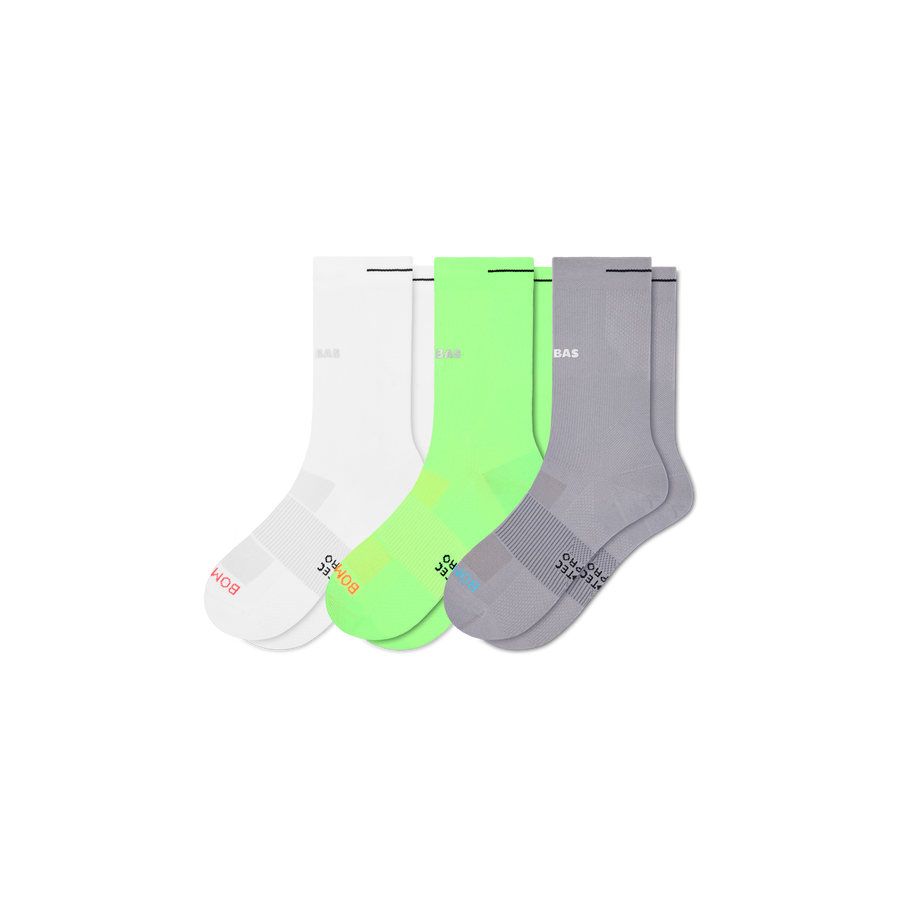 Women's RunPro Half Calf Sock 3-Pack - Everyday School Pair