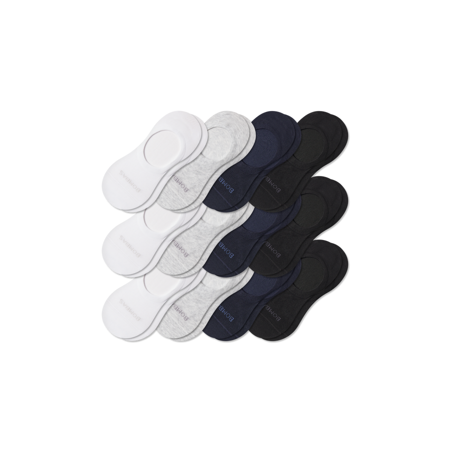 Men's Lightweight No Show Sock 12-Pack - Cozy Travel Rotation