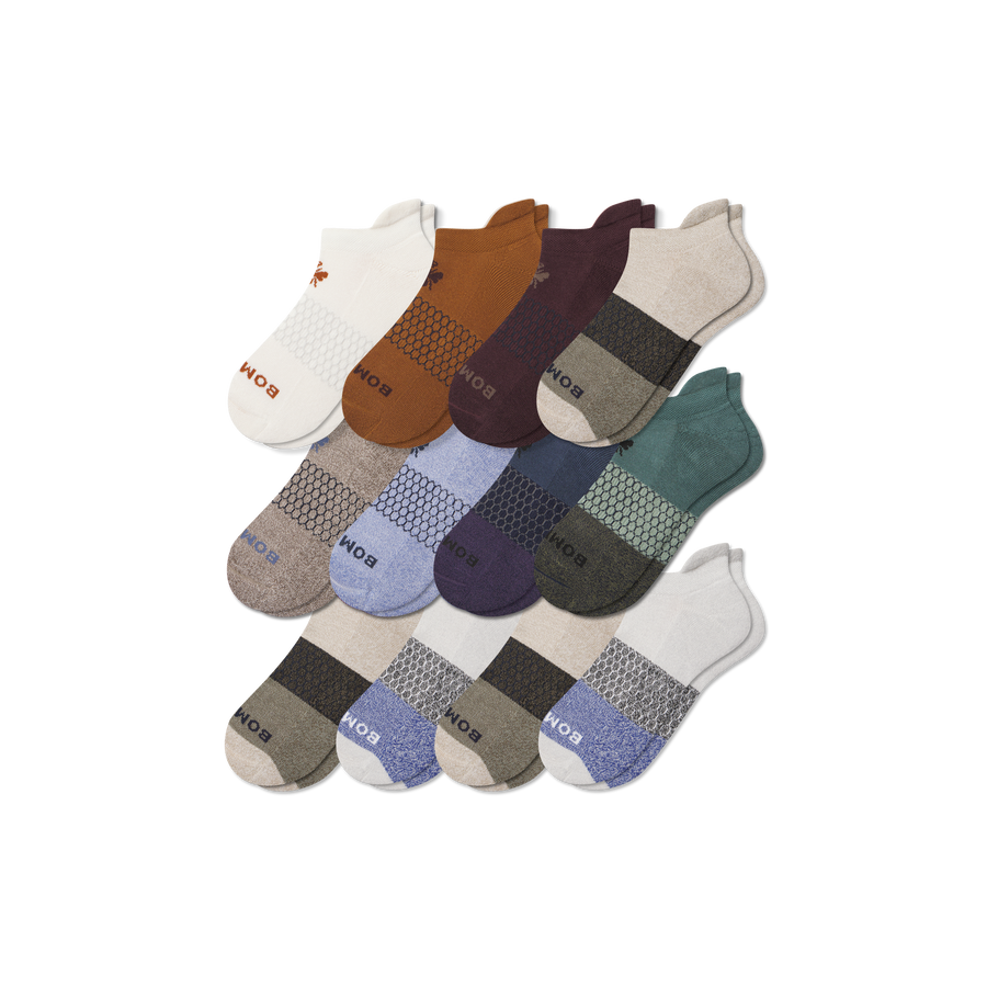 Men's Ankle Sock 12-Pack - Weekend Ankle Support