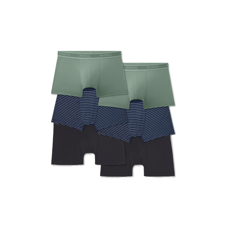Men's Soft Flex Trunk 6-Pack - Modal Soft Comfort