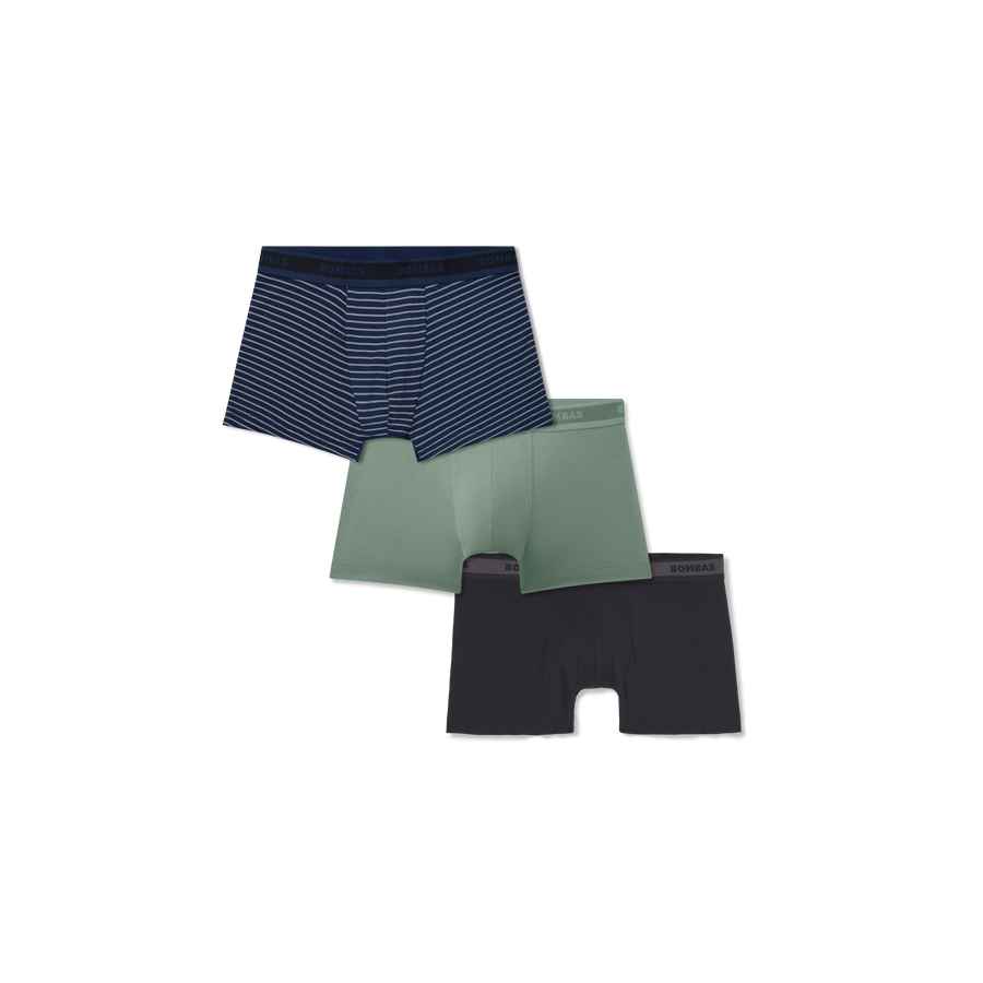 Men's Soft Flex Trunk 3-Pack - Daily Everyday Base