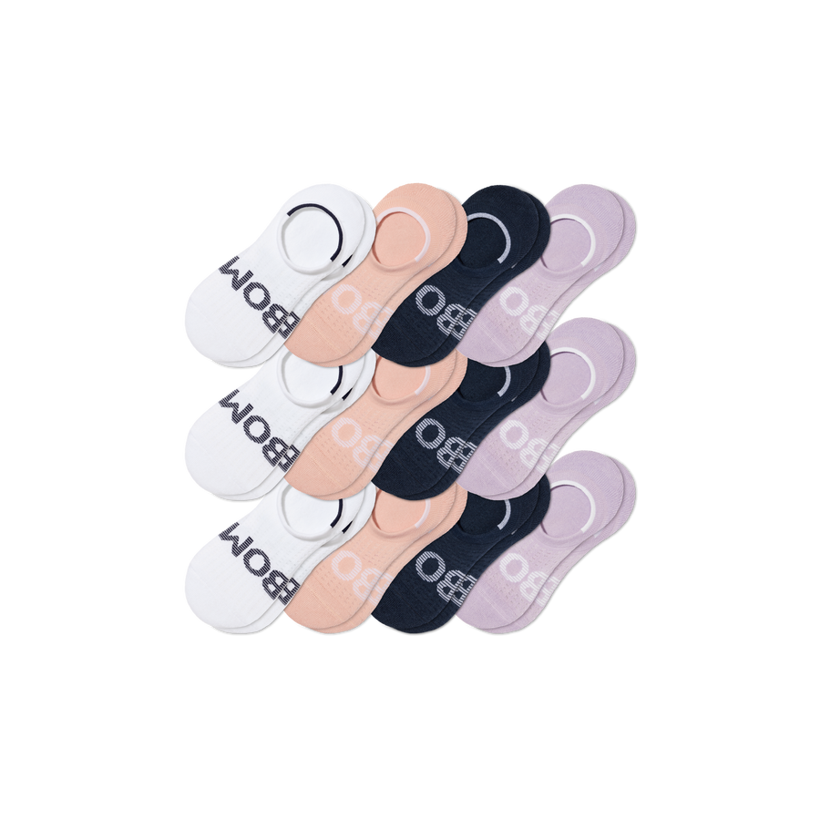 Women's All Sport Cushioned No Show Sock 12-Pack - Active Home Wear