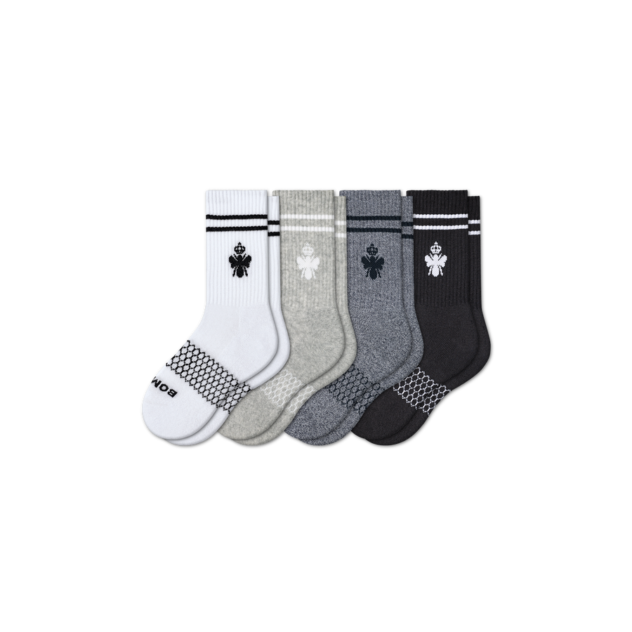 Youth Originals Calf Sock 4-Pack - Soft Travel Pair