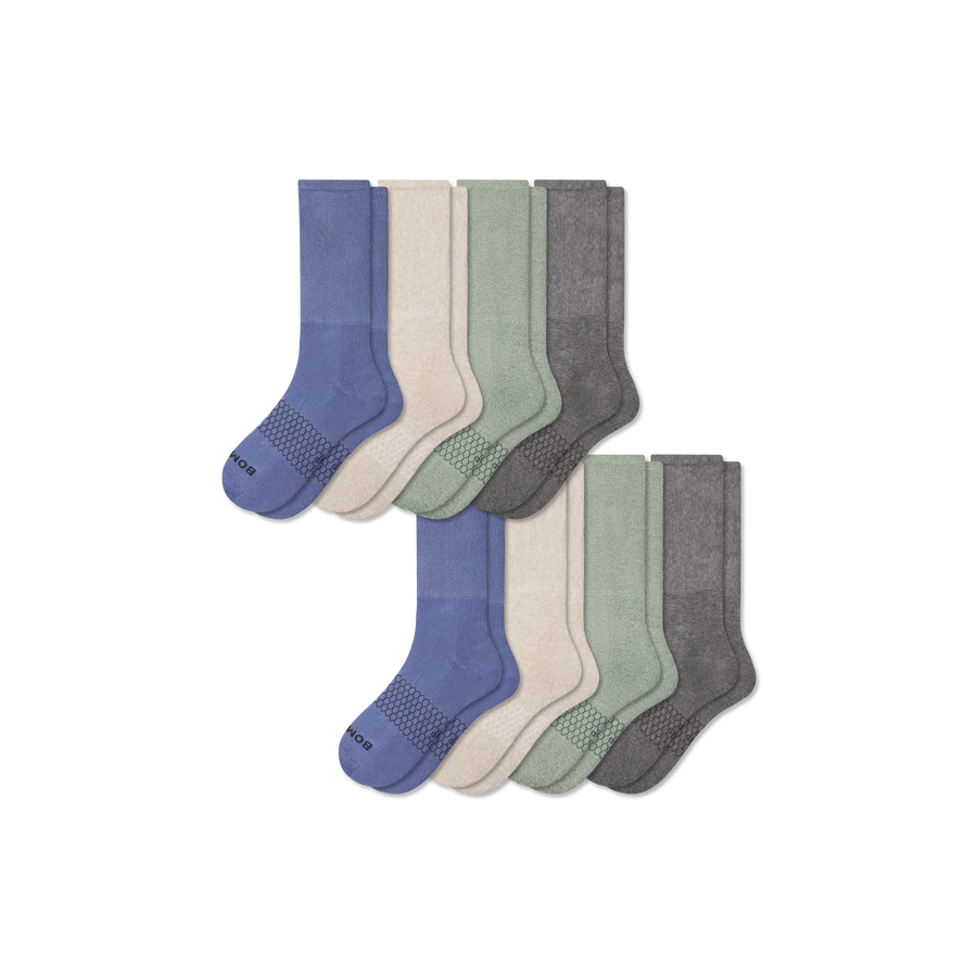 Women's Wide Calf Sock 8-Pack - Active Ankle Pair