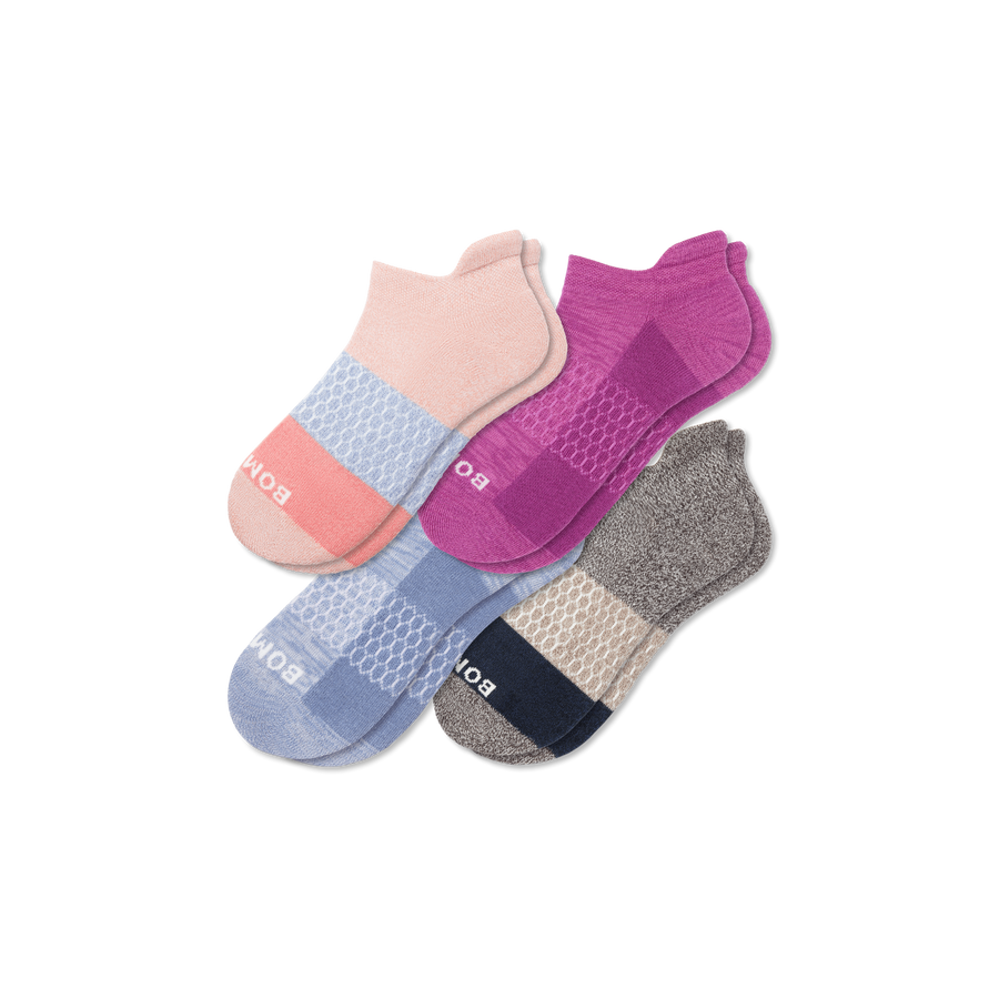 Women's Ankle Sock 4-Pack - Soft Run Fit