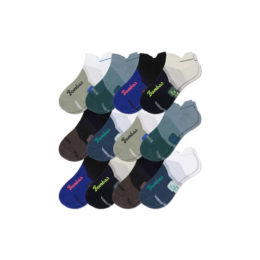 Men's Run Ankle Sock 12-Pack - Trail Everyday Pair