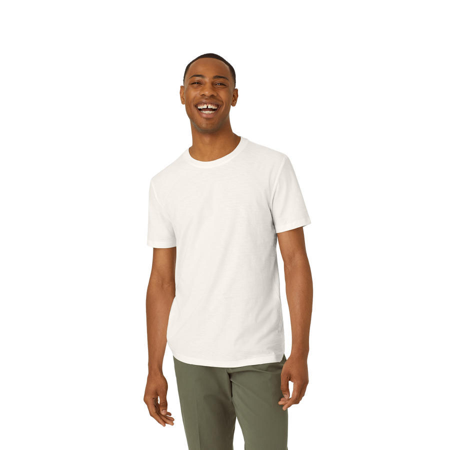 Men's Air Slub Crew Neck T-Shirt - Cotton Lounge Ready