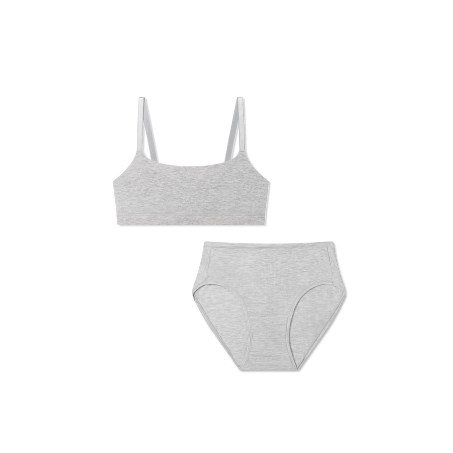 Women’s Super Soft Bralette + Brief Pack - Layered Comfort
