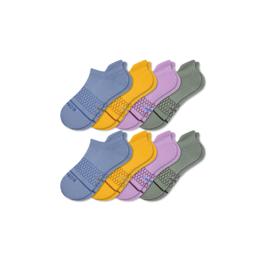 Youth Merino Ankle Sock 8-Pack - Light Ankle Comfort