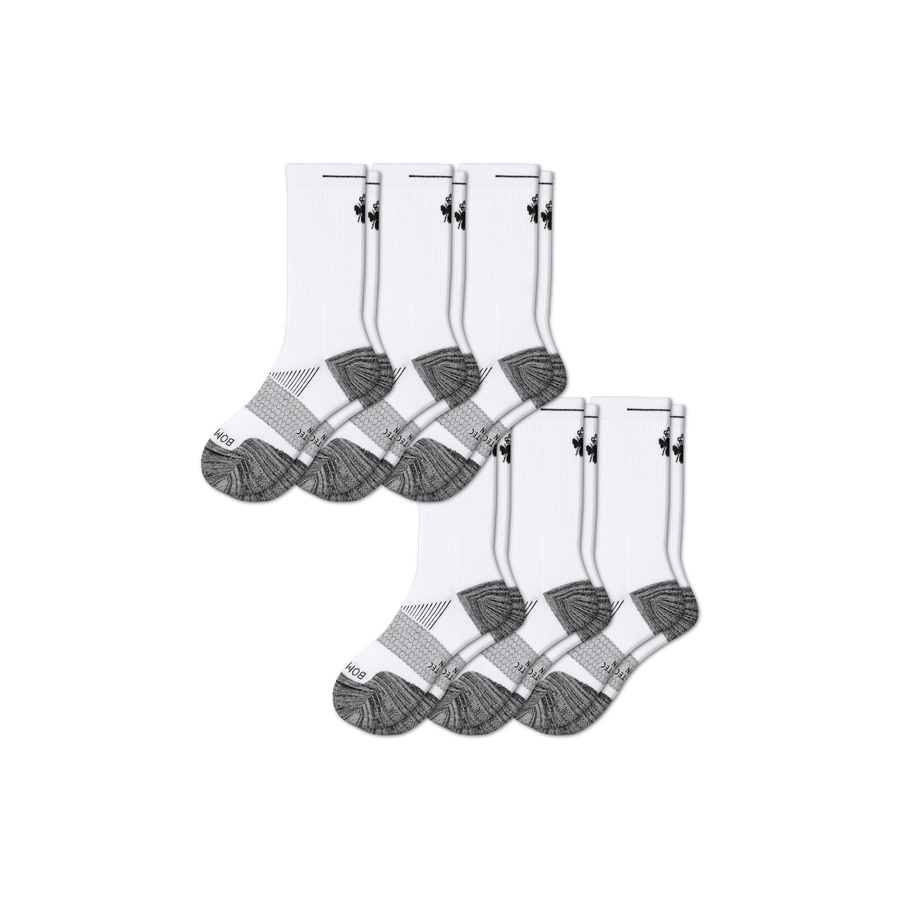 Men's Run Calf Sock 6-Pack - Fresh Low Cut Wear