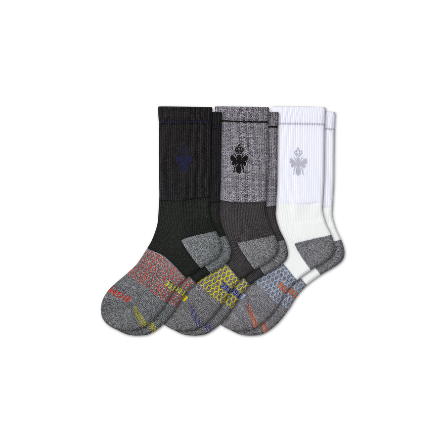 Men's Performance Targeted Compression Calf Sock 3-Pack - Strong Motion Relief