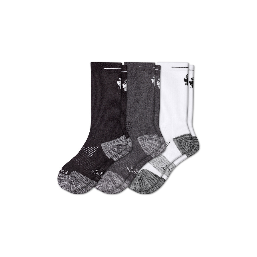 Men's Run Calf Sock 3-Pack - Cushion Low Cut Comfort