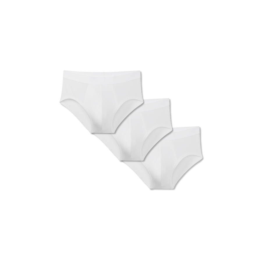 Men's Cotton Modal Blend Flyless Brief 3-Pack - Modern Everyday Base