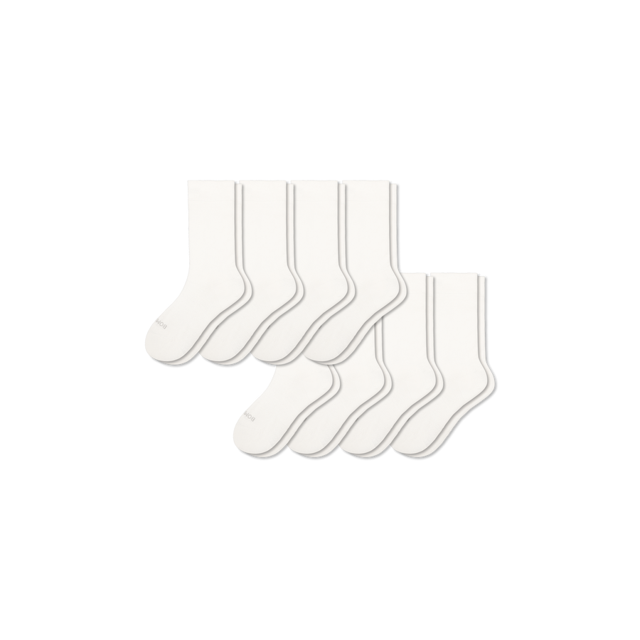 Youth Lightweight Calf Sock 8-Pack - Outdoor Low Cut Rotation