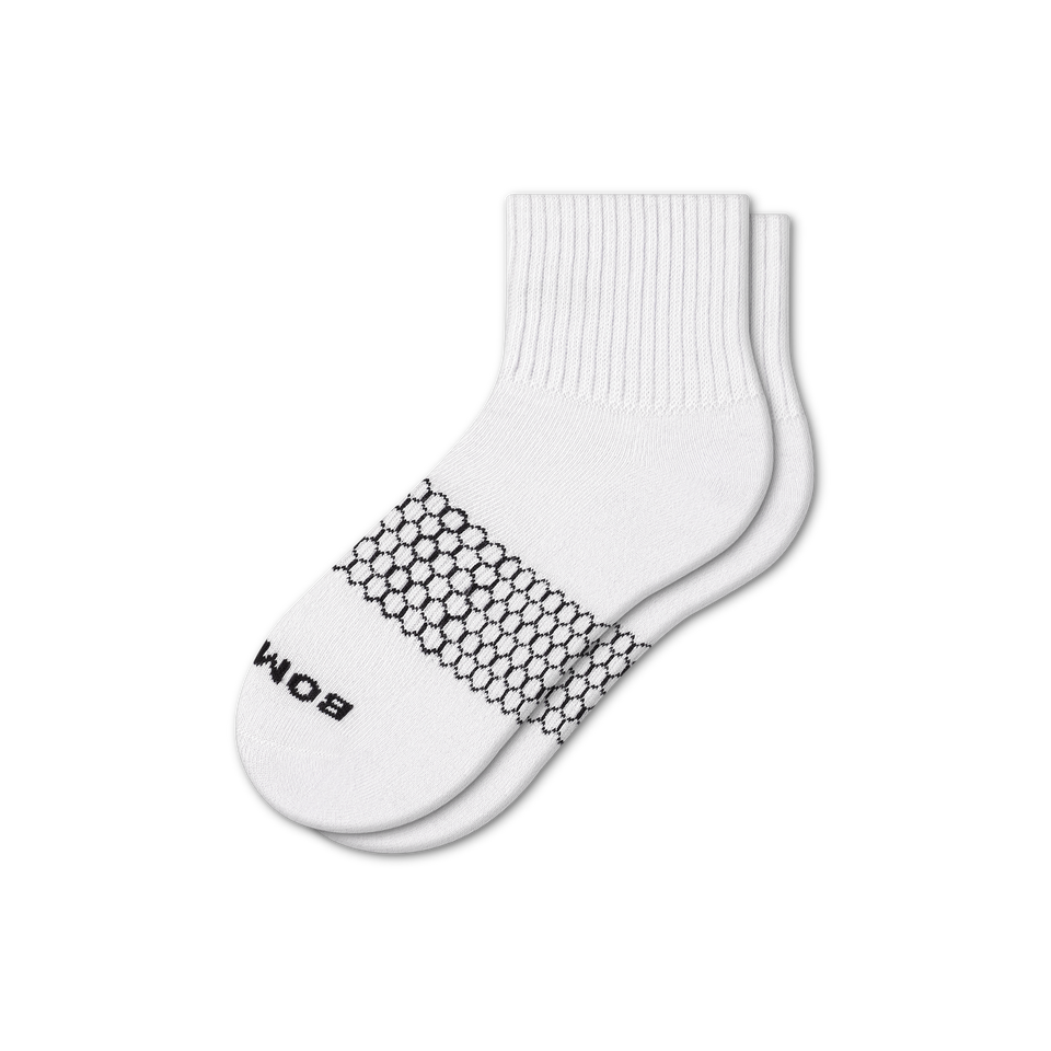 Women's Quarter Socks - white - 24