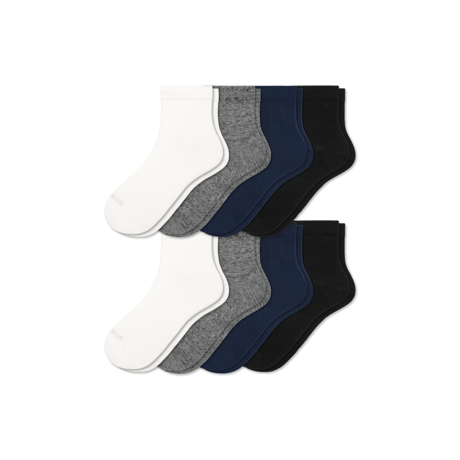 Women's Lightweight Quarter Sock 8-Pack - Trail Studio Pair