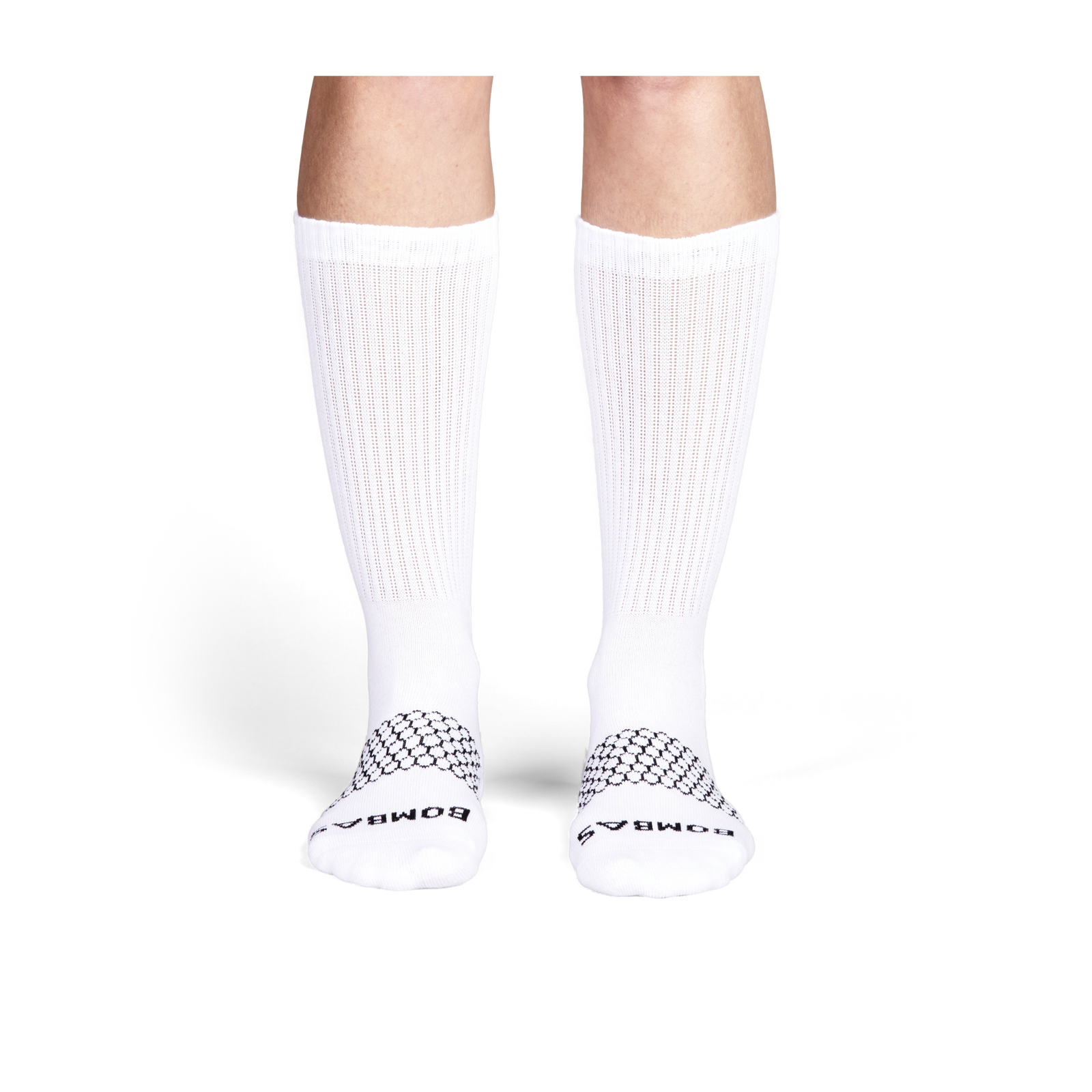 Women's Solids Calf Sock 4-Pack - white - 18