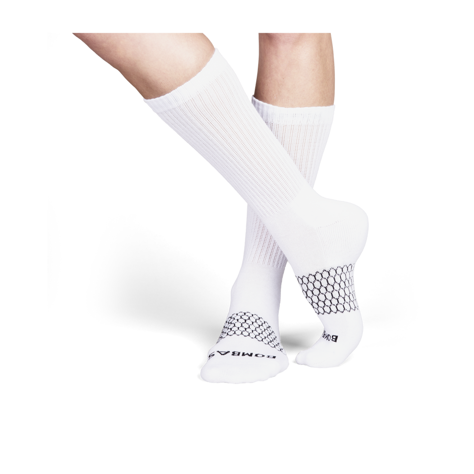 Women's Calf & Ankle Sock 8-Pack - white - 17