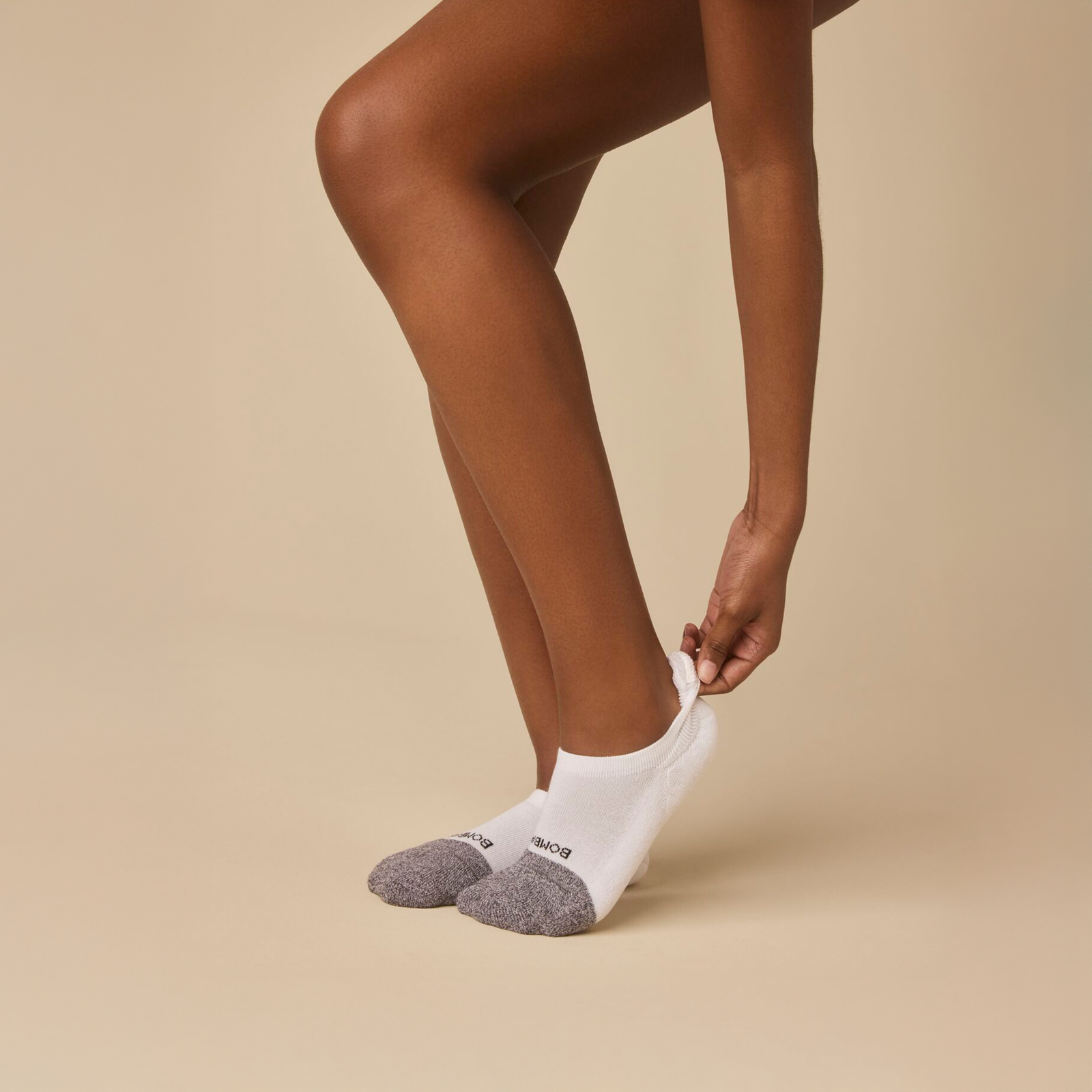 Cushioned No Show Socks - White WO [LIFESTYLE] [3024]